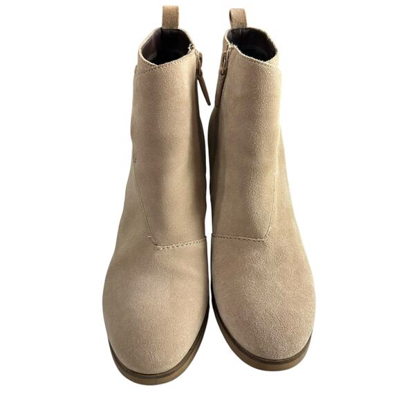 Cole Haan Harrington Grand Riding Taupe Suede Ankle Boots Size 11 Classic Chic - Picture 3 of 11